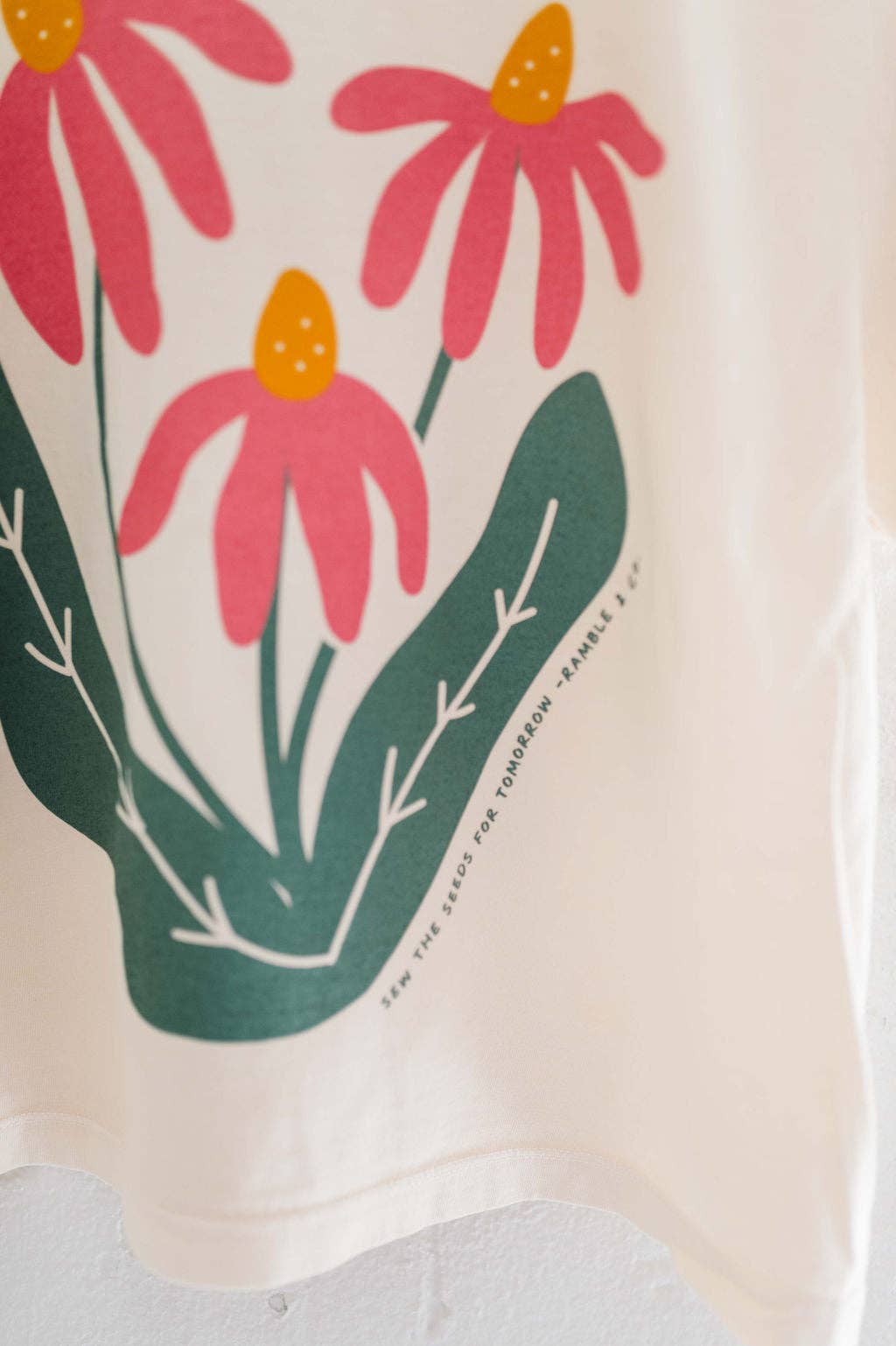 Cotton Tee • Sow the Seeds • Ivory