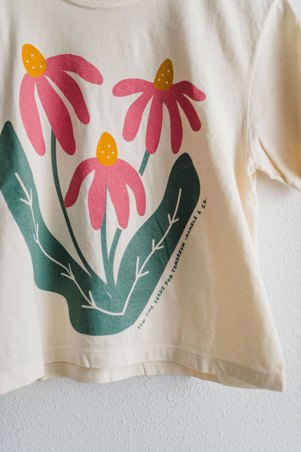Cotton Tee • Sow the Seeds • Ivory