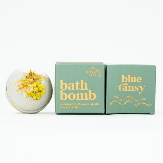 TANSY • 100% BOTANICAL BATH BOMB