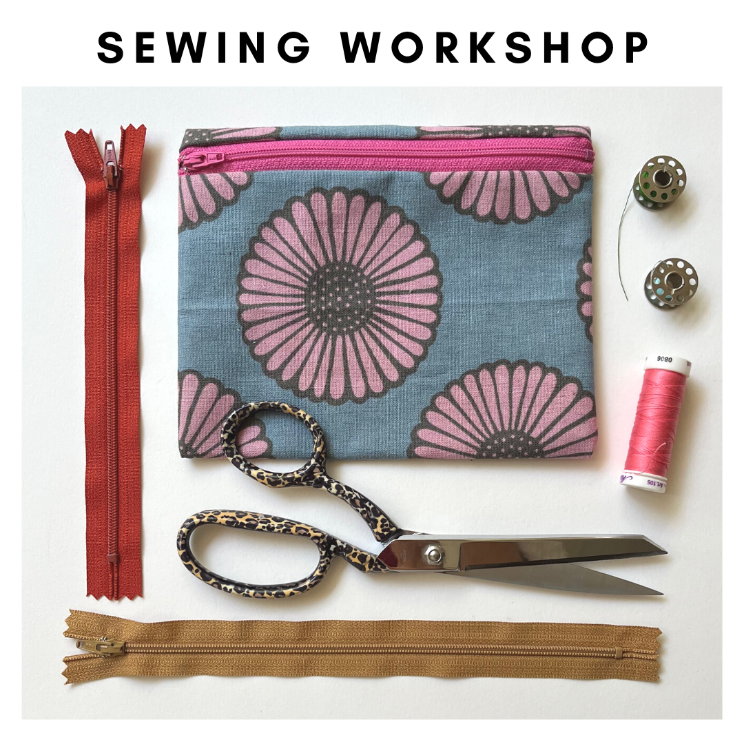Sewing Workshop: Zipper Pouch