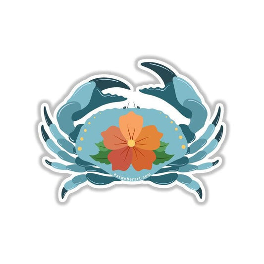 Kat Weber • Crab Sticker