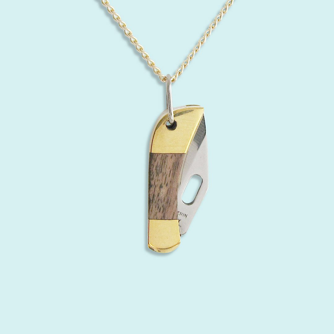Ornamental Things • Tiny Wood Knife Necklace