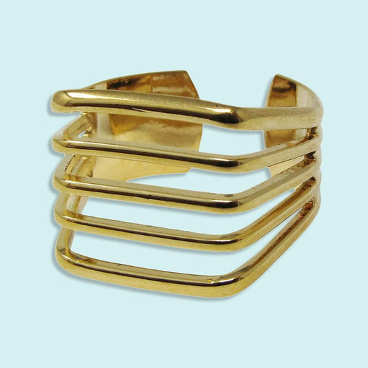 Ornamental Things • Line Ring • Gold
