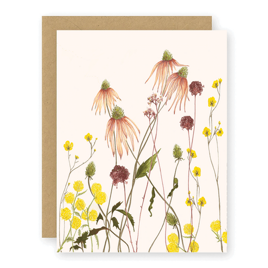 Elana Gabrielle • Garden Flowers Notecard