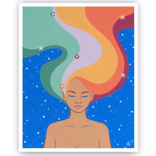 Kat Weber - Rainbow Dreams - Art Print
