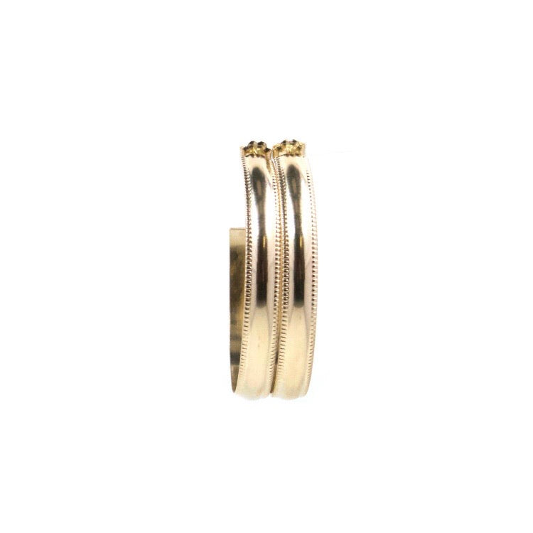 Bent by Courtney • Millie Hoop Earrings • 14K Gold Fill • Small, Medium or Large