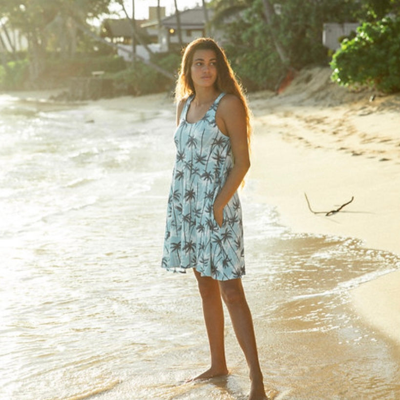 Vermilli Hawaii • Valentine Dress • Blue Bells