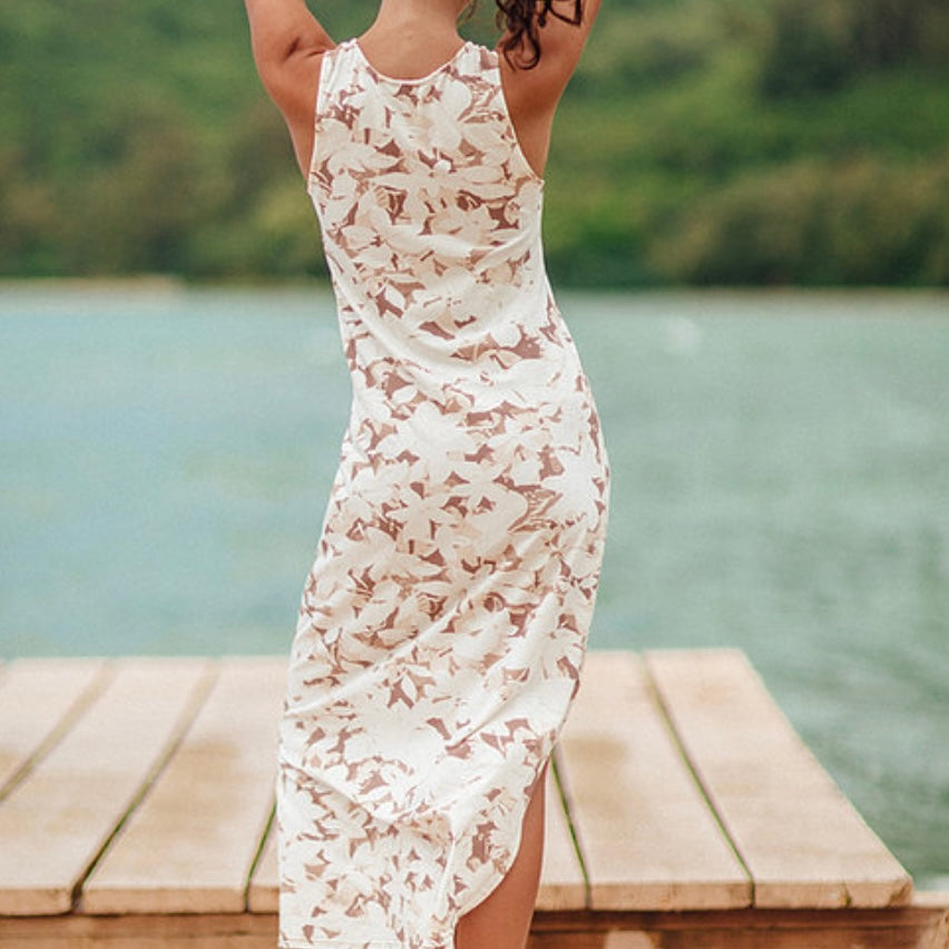 Vermilli Hawaii • Kaia Dress • Wailuku Floral