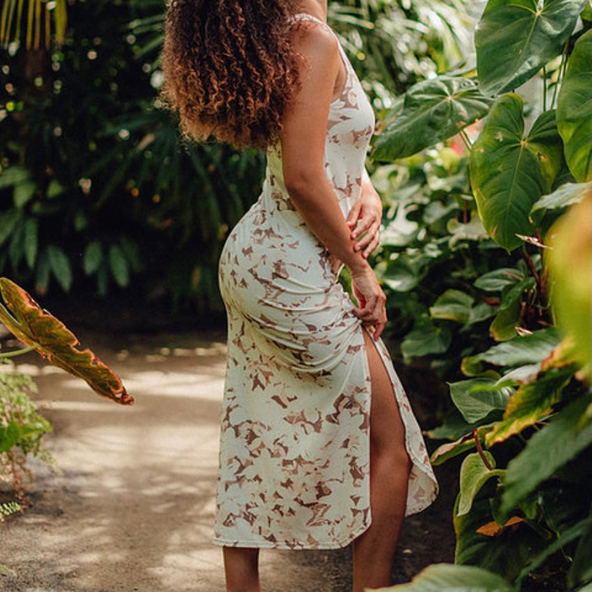 Vermilli Hawaii • Kaia Dress • Wailuku Floral