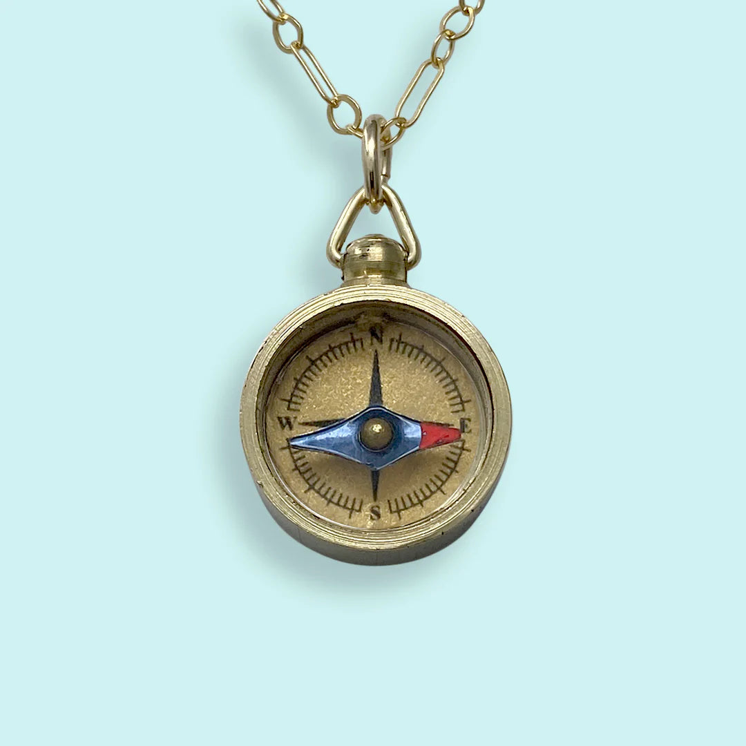 Ornamental Things • Tiny Compass Necklace