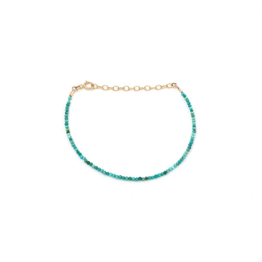 Palm Springs Bracelet • Turquoise Gold