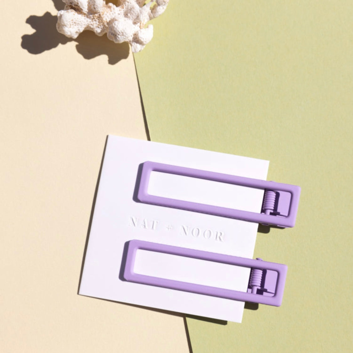 Nat + Noor • Lu Lu Hair Clips • Lilac
