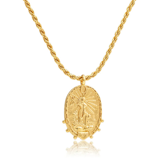 Mod + Jo • Inner Warrior Pendant Necklace