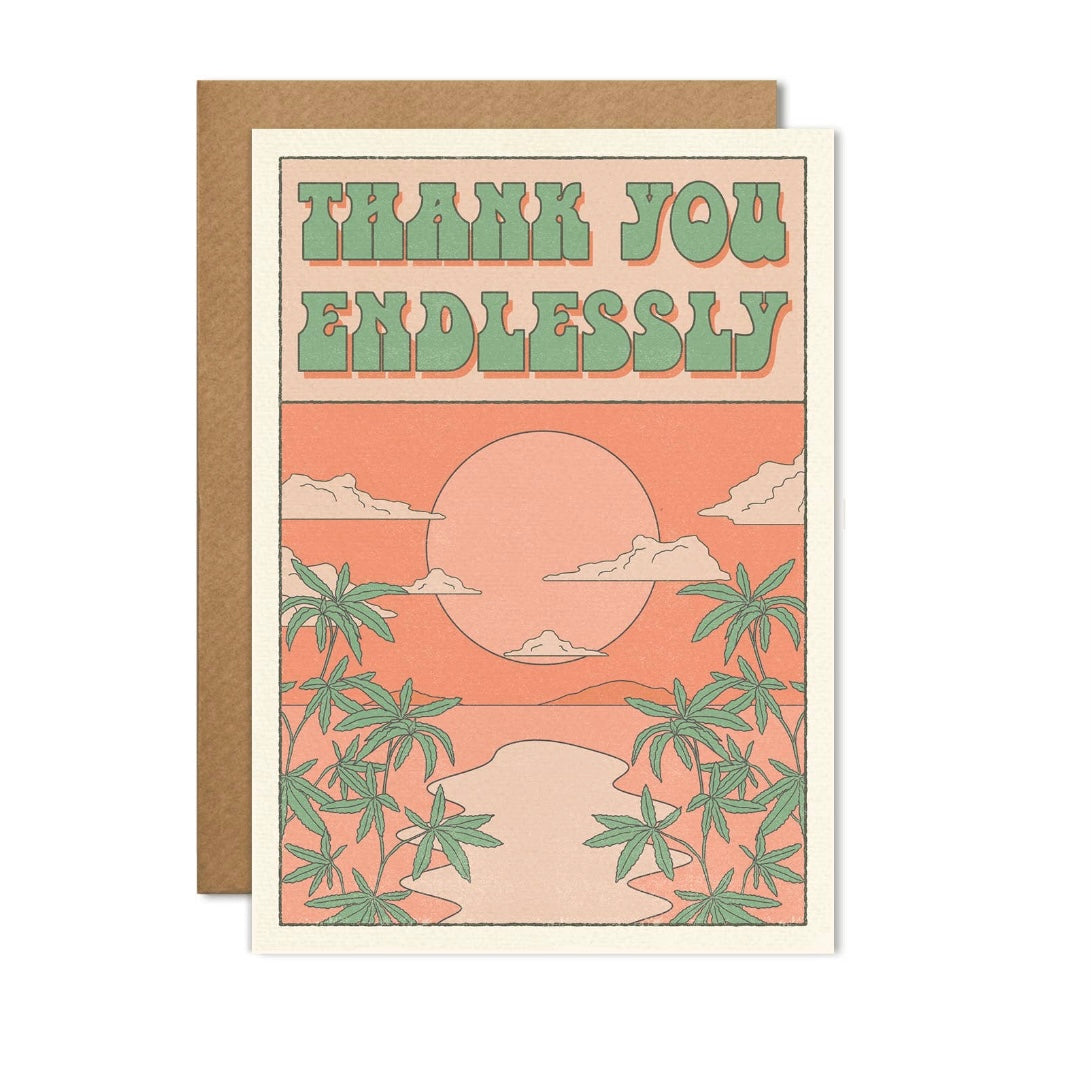 Cai And Jo • Thank You Endlessly Card Wallflower Santa Cruz 