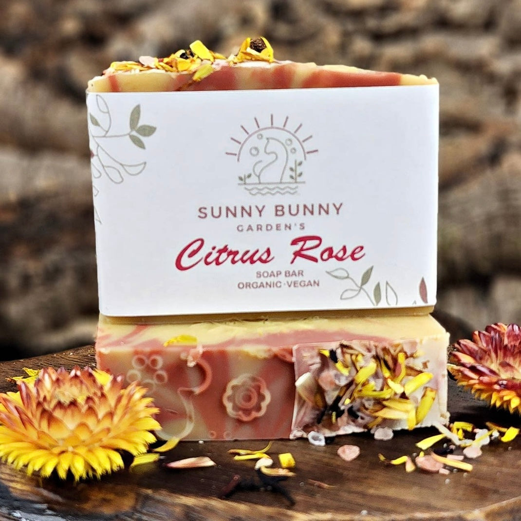 Sunny Bunny Gardens • Citrus Rose Soap