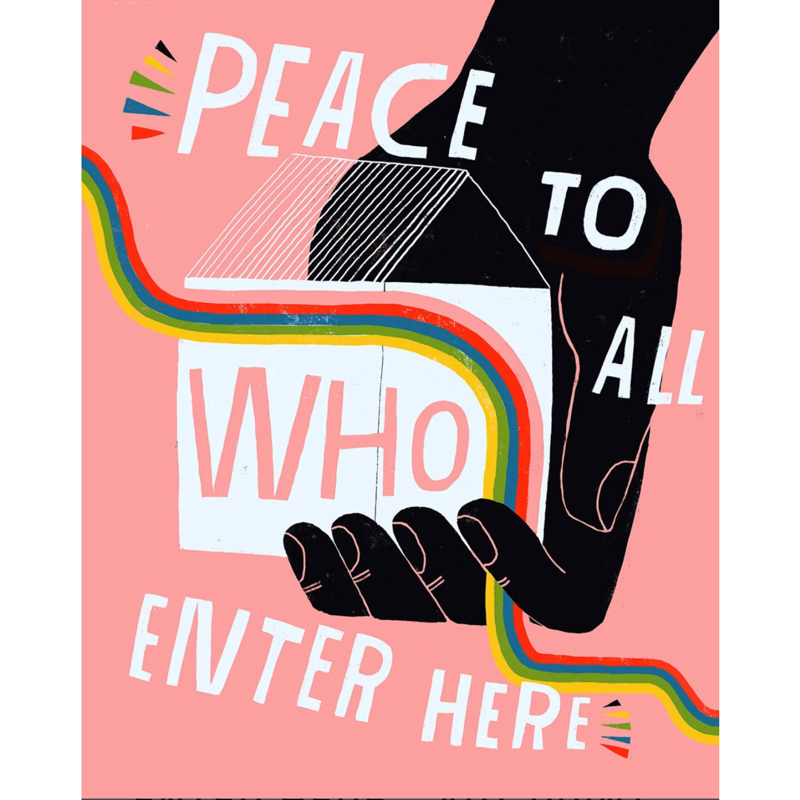 Lisa Congdon • Peace • Art Print 11x14