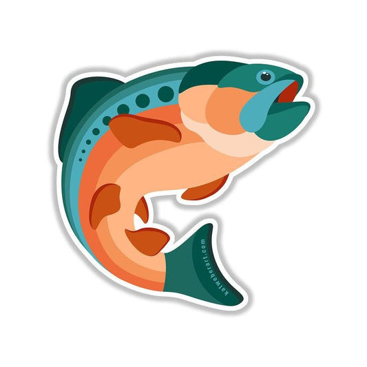 Kat Weber • Trout Sticker